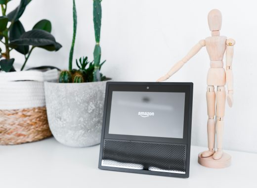 an image of an amazon smart speaker