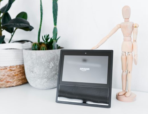 an image of an amazon smart speaker